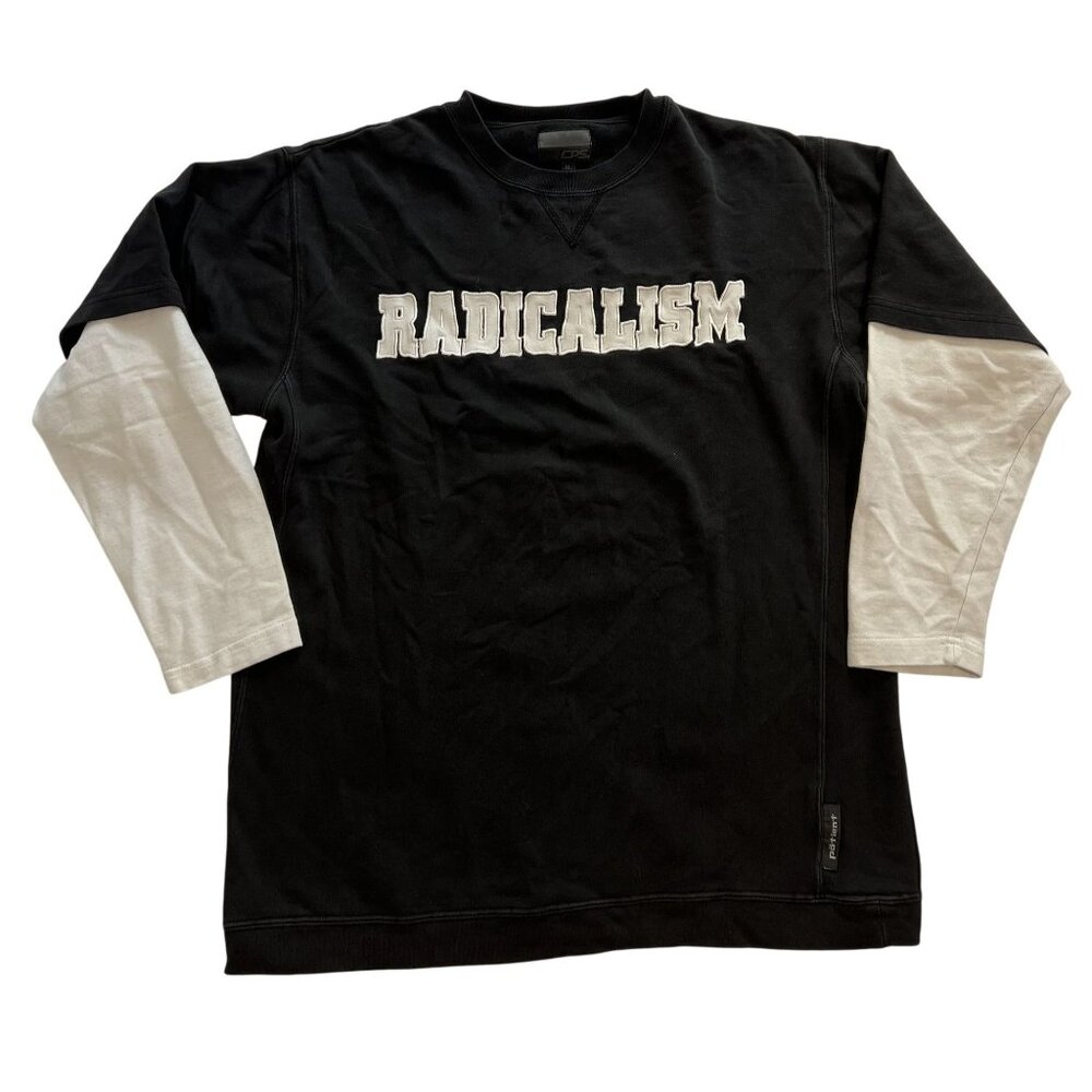 CPS Radicalism Crewneck in White Black